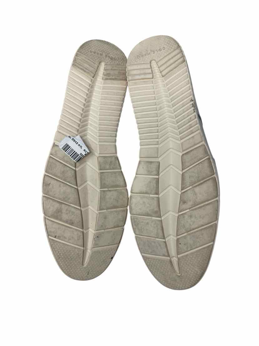 Shoe Size 9 Cole Haan Silver Leather Flats