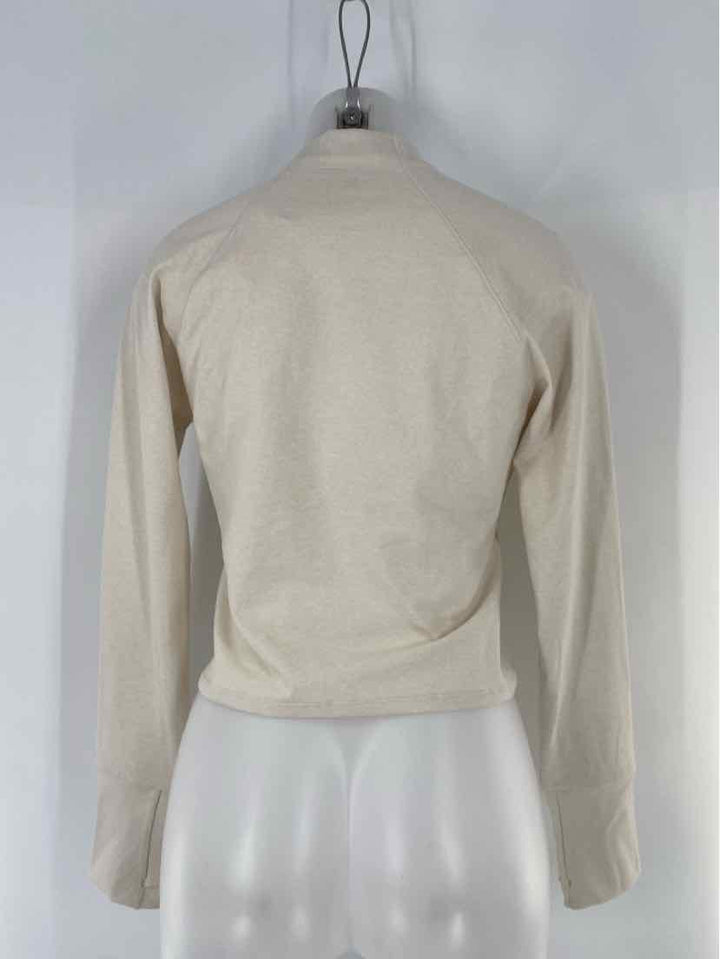 Size L Athleta Cream Shirt