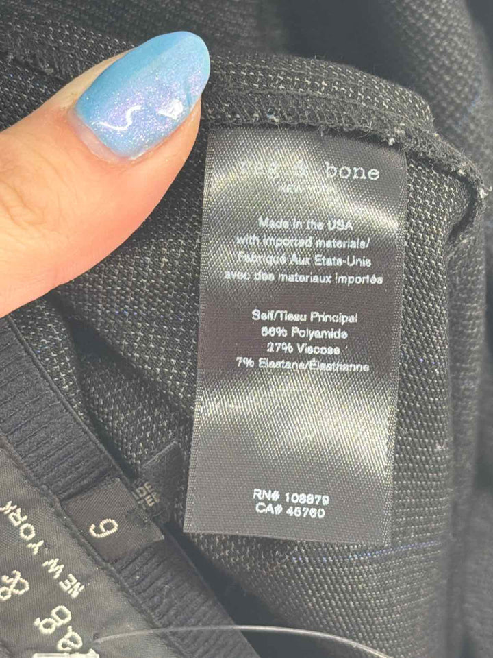 Size 6 RAG & BONE Gray Pants