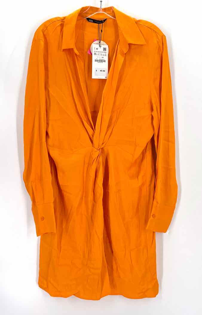 Size XXL ZARA Orange Dress