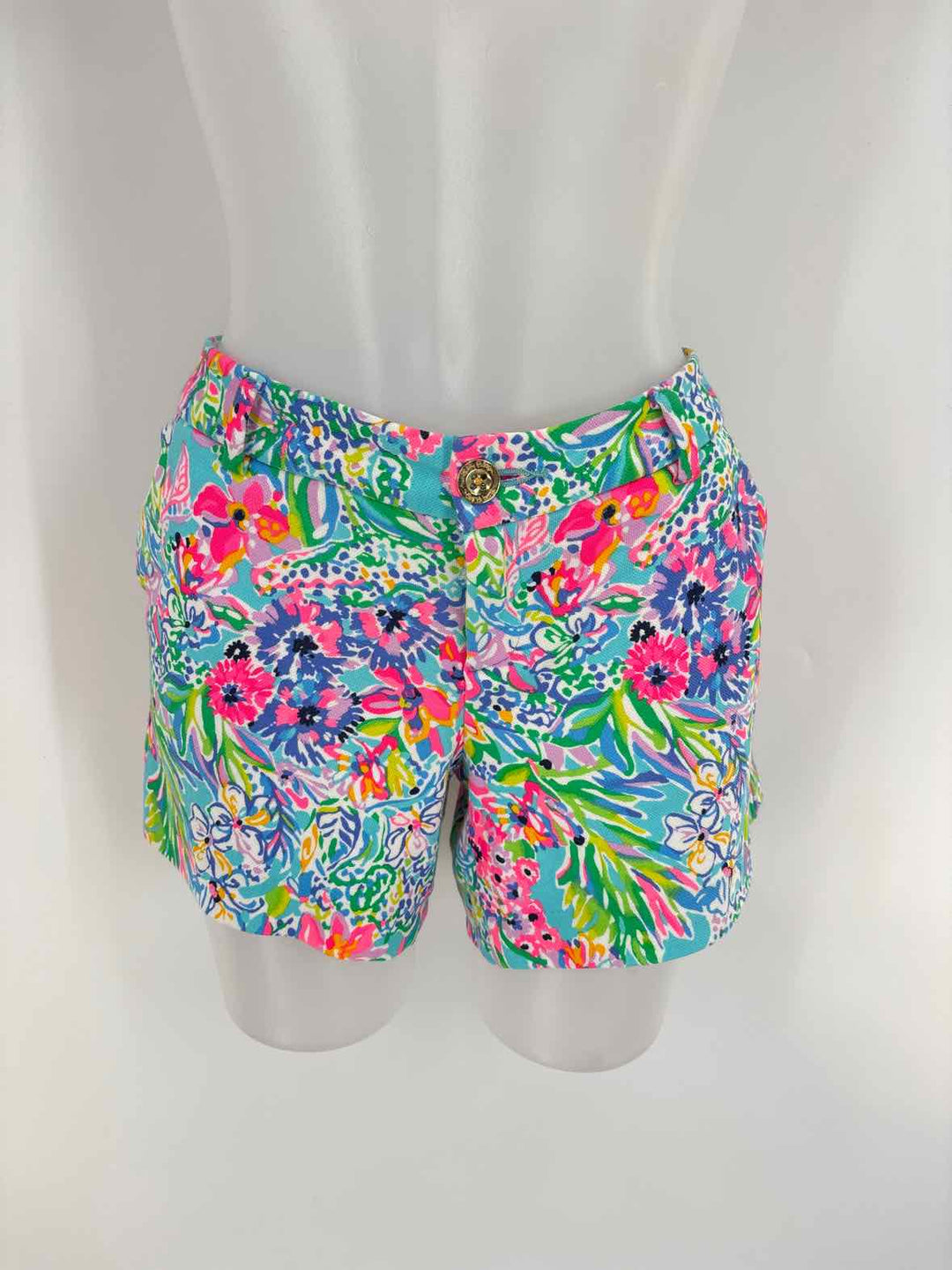 Size 6 Lilly Pulitzer Multi-Color Shorts