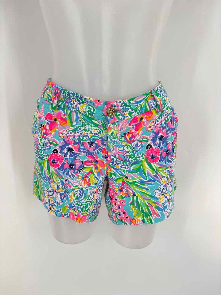 Size 6 Lilly Pulitzer Multi-Color Shorts