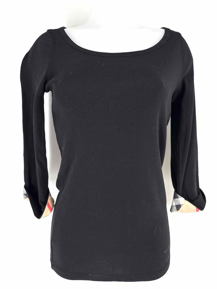 Size M Burberry Black Shirt