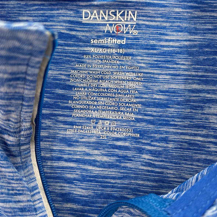 Size XL Danskin Blue Shirt