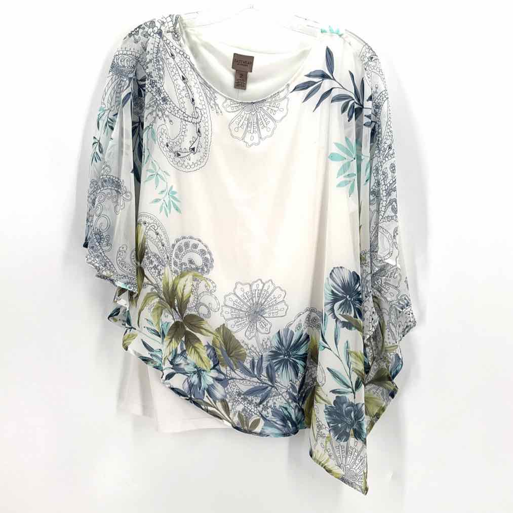 Size L Chico's White Shirt
