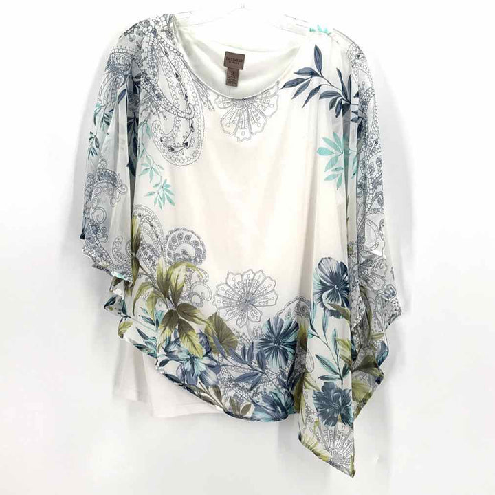 Size L Chico's White Shirt