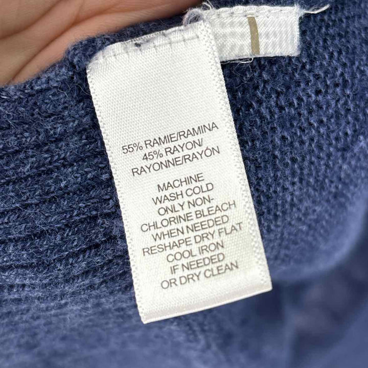 Size L Ann Taylor Blue Cardigan