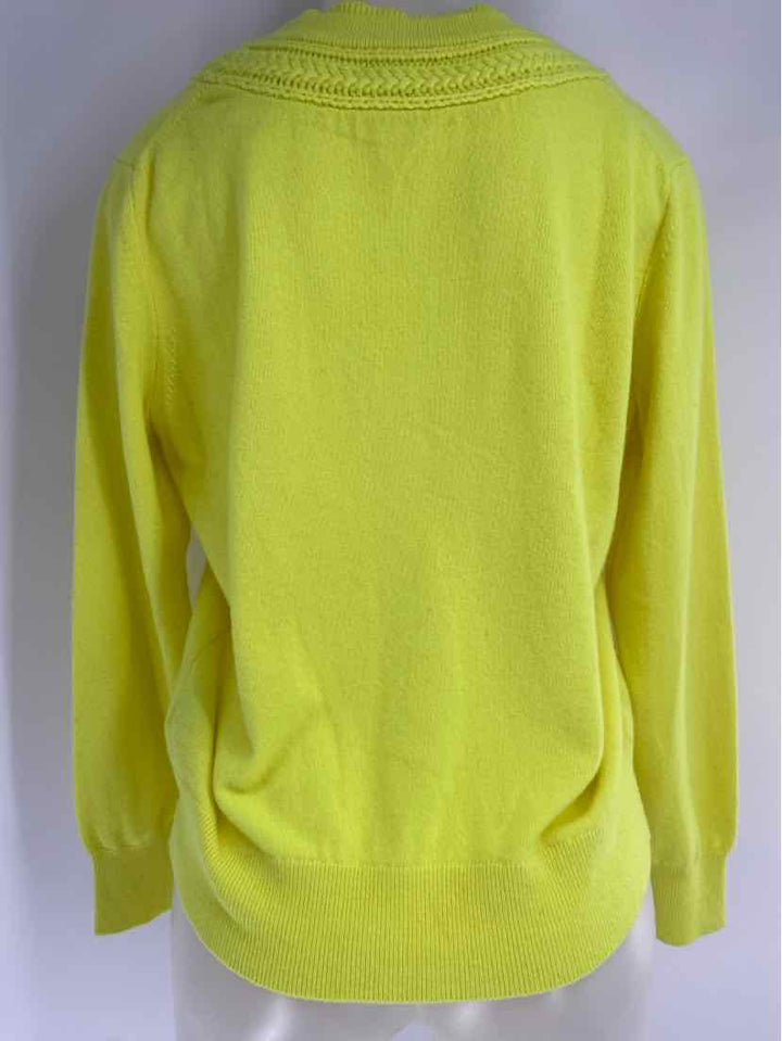 Size XL Burberry Lime Green Luxury - Sweater