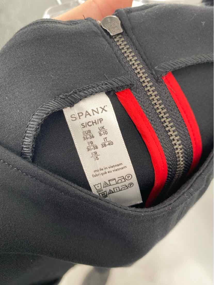 Size S SPANX Black Dress
