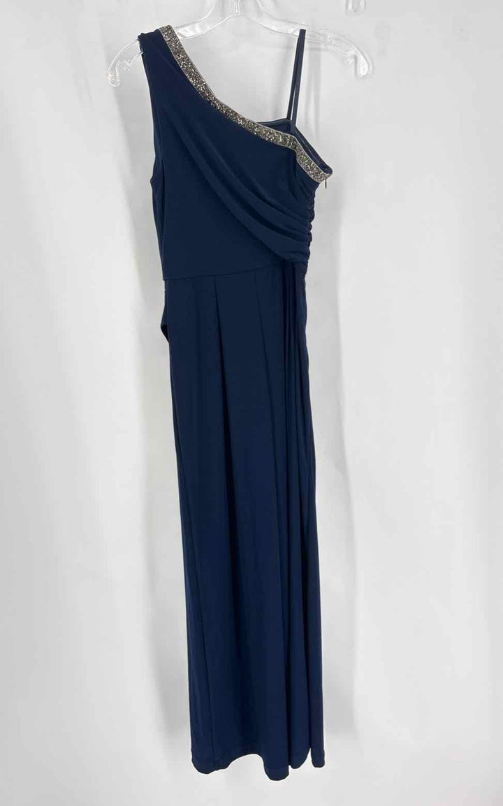 Size 2 Adrianna Papell Navy Dress