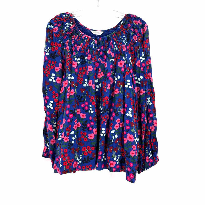 Size L CROWN & IVY Blue Shirt