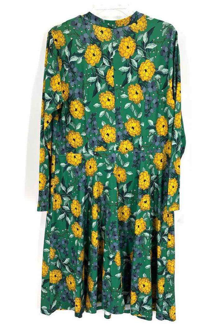 Size 16 ELOQUII Green Dress