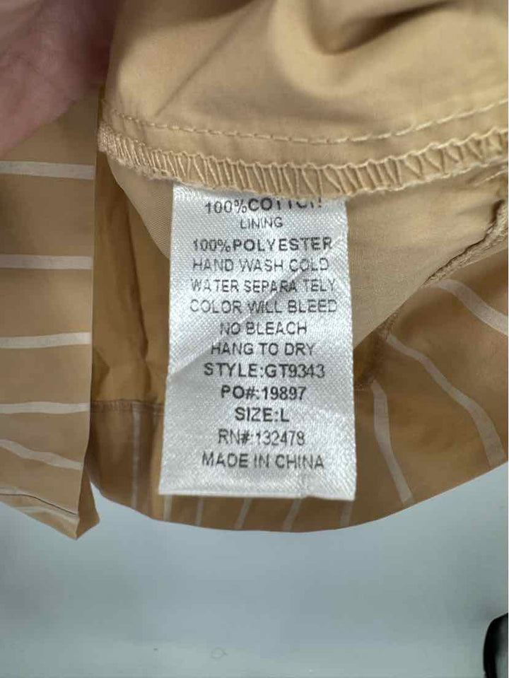 Size L GLAM Tan Shirt