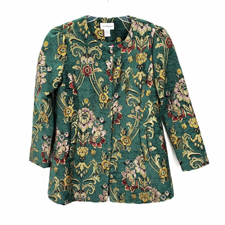 Size S PECK & PECK Green Jacket