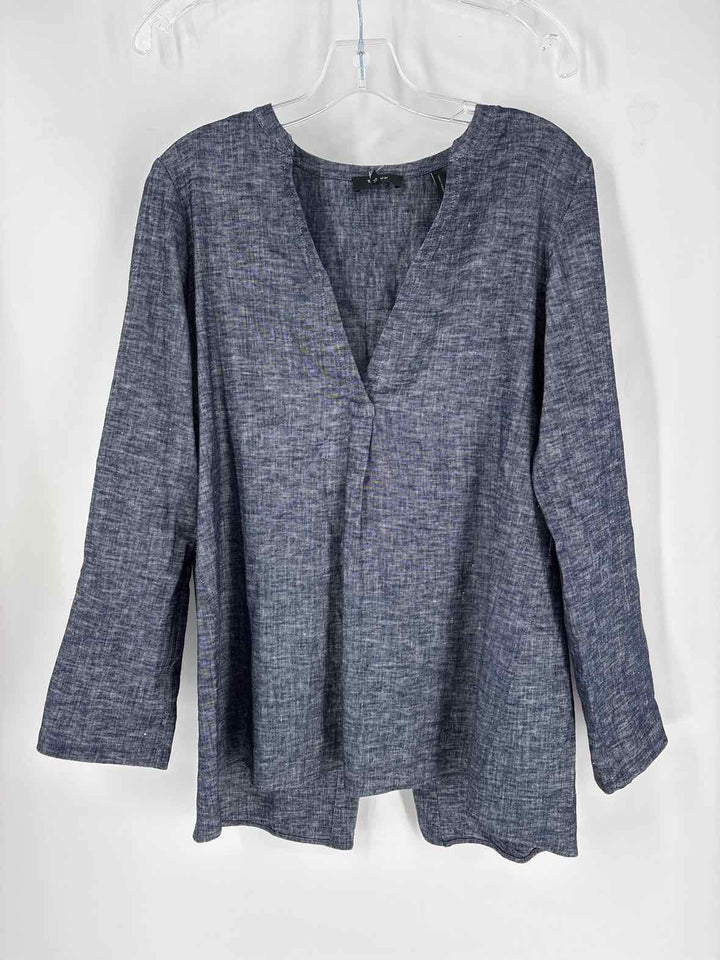 Size S THEORY Navy Shirt