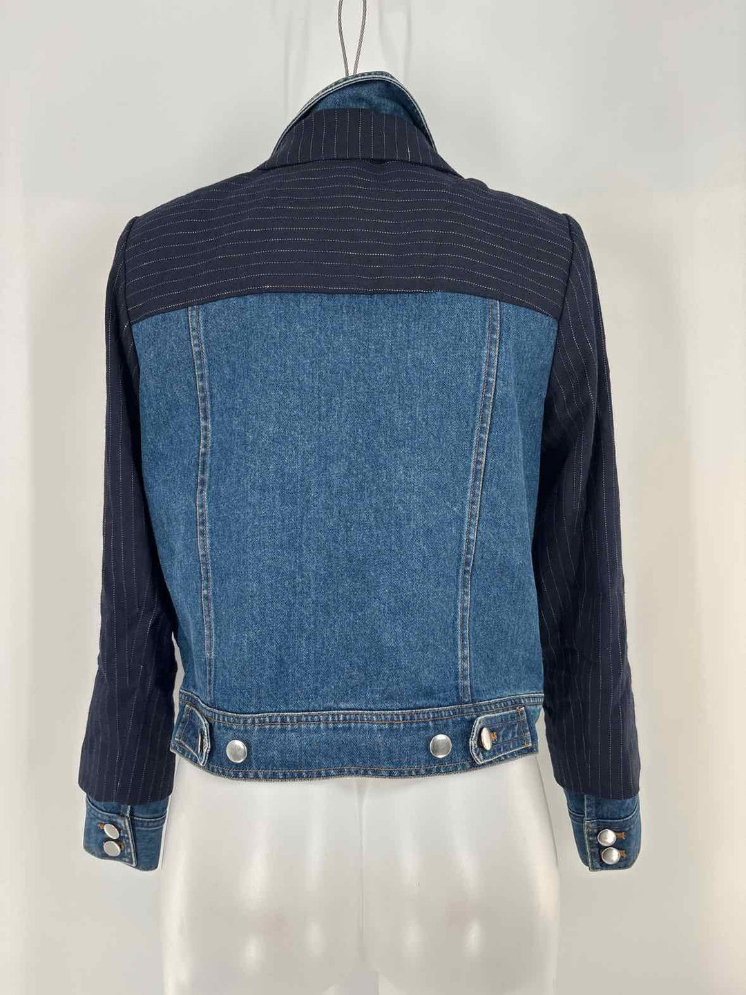 Size 8 VERONICA BEARD Navy Print Jacket