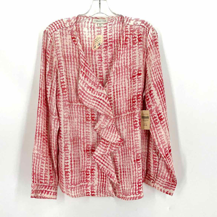 Size L Coldwater Creek Ivory Shirt
