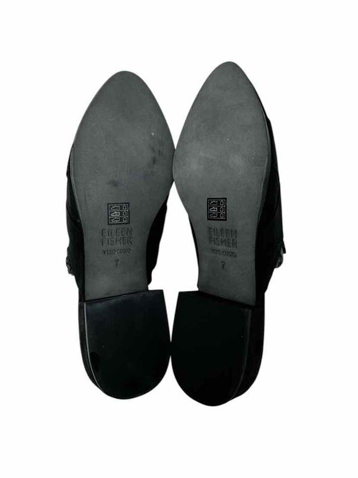 Shoe Size 7 Eileen Fisher Black Flats