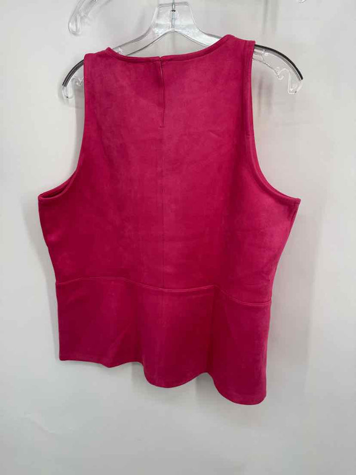 Size XL Ann Taylor Fuschia Shirt
