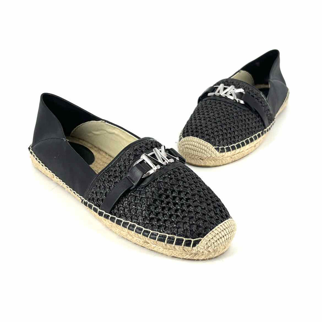Shoe Size 9 Michael Kors Black Leather Flats