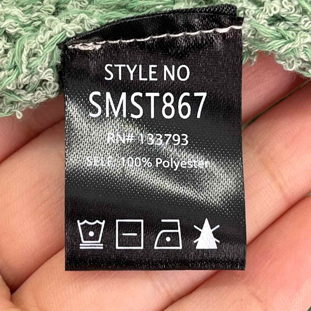Size M pol Green Knit Cardigan