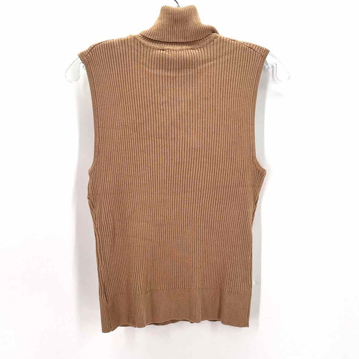 Size Petite CABLE & GAUGE Tan Sweater