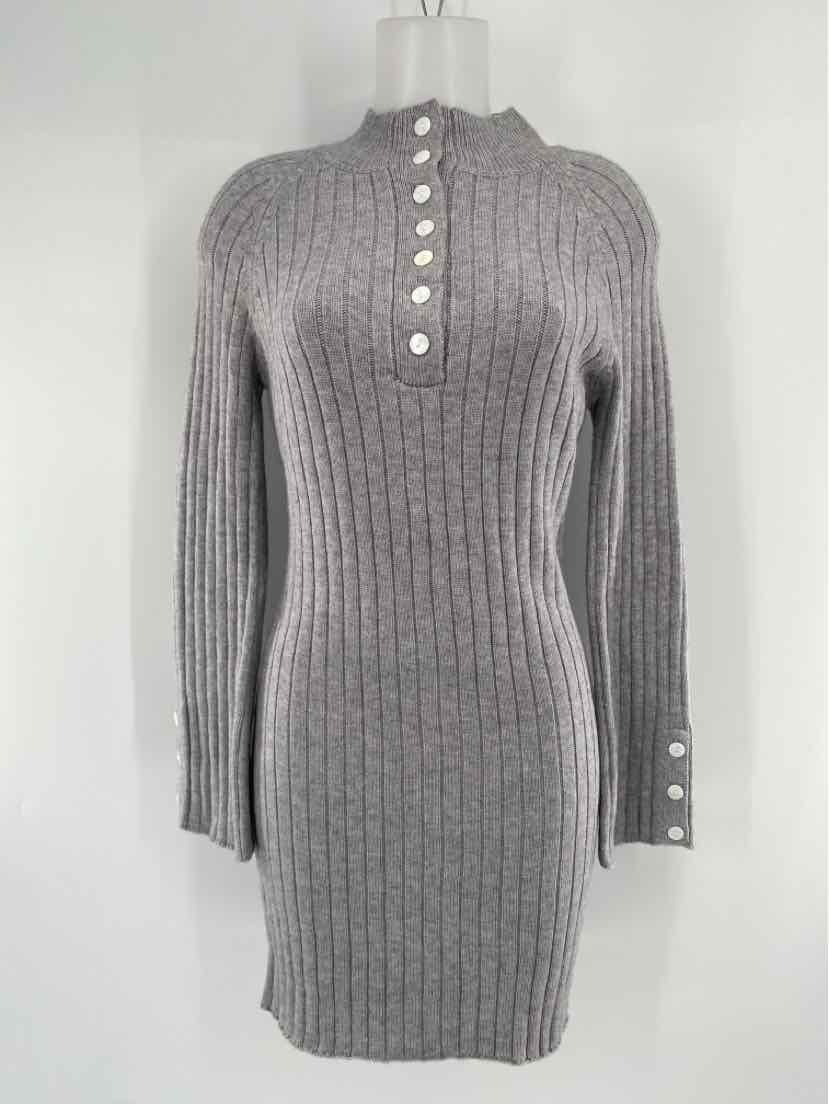 Size L Gray Dress