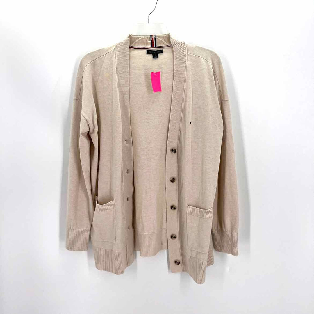Size M TOMMY HILFIGER Tan Sweater