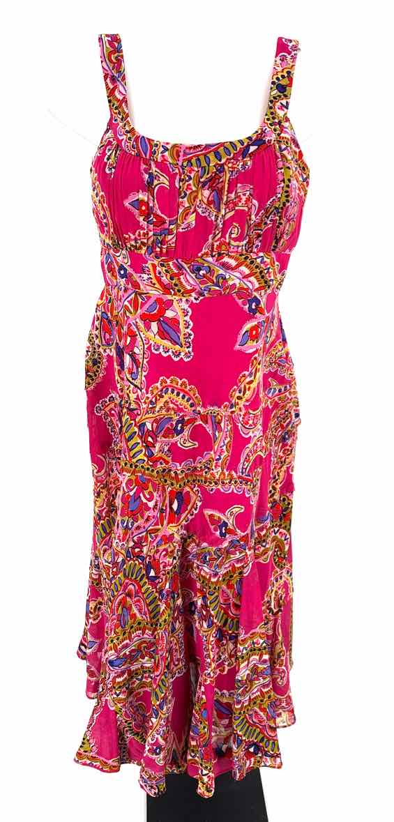 Size 12 Jones New York PINK PRINT Dress