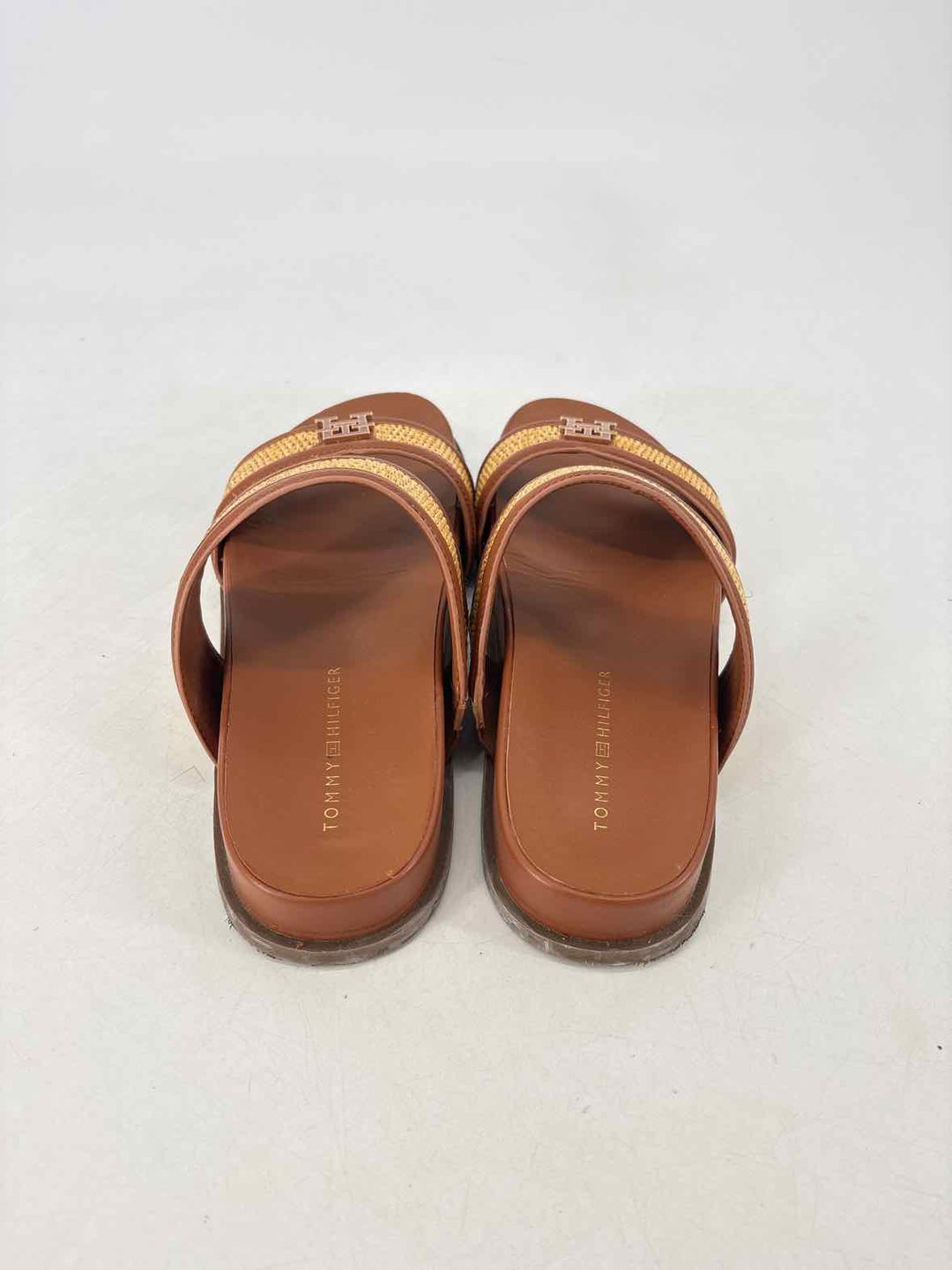 Shoe Size 9 TOMMY HILFIGER Brown Sandals