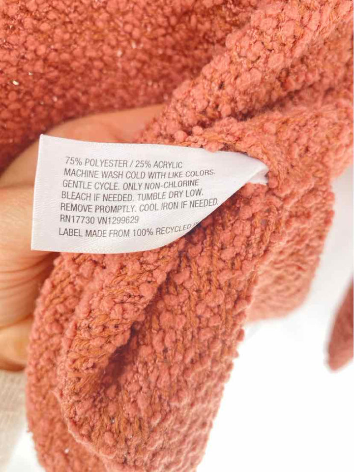 Size XL KNOX ROSE Mauve Knit Sweater