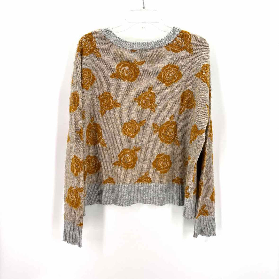 Size XL Jessica Simpson Gray Knit Sweater
