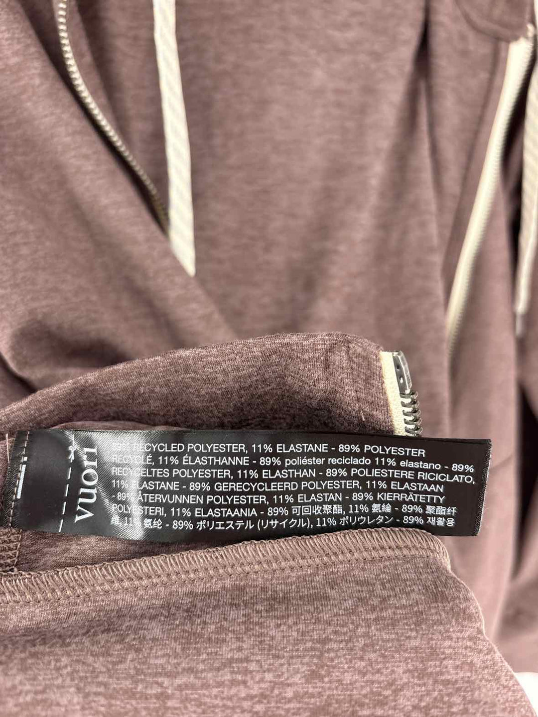 Size L VUORI Brown Jacket
