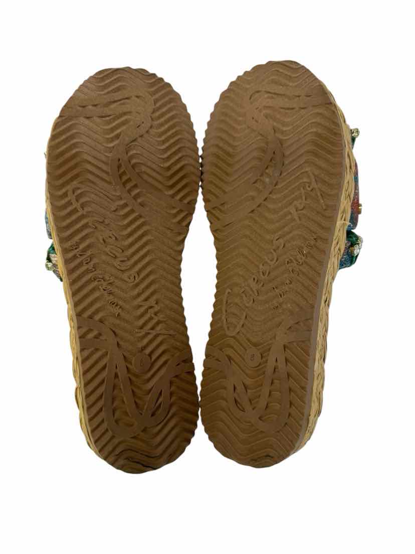 Shoe Size 8.5 Sam Edeleman Multi-Color Sandals
