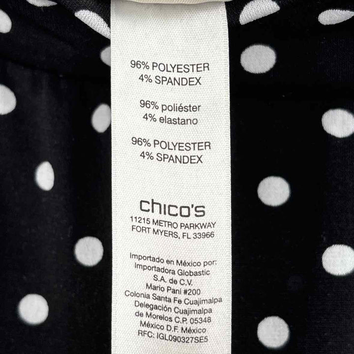 Size L Chico's Black Pants