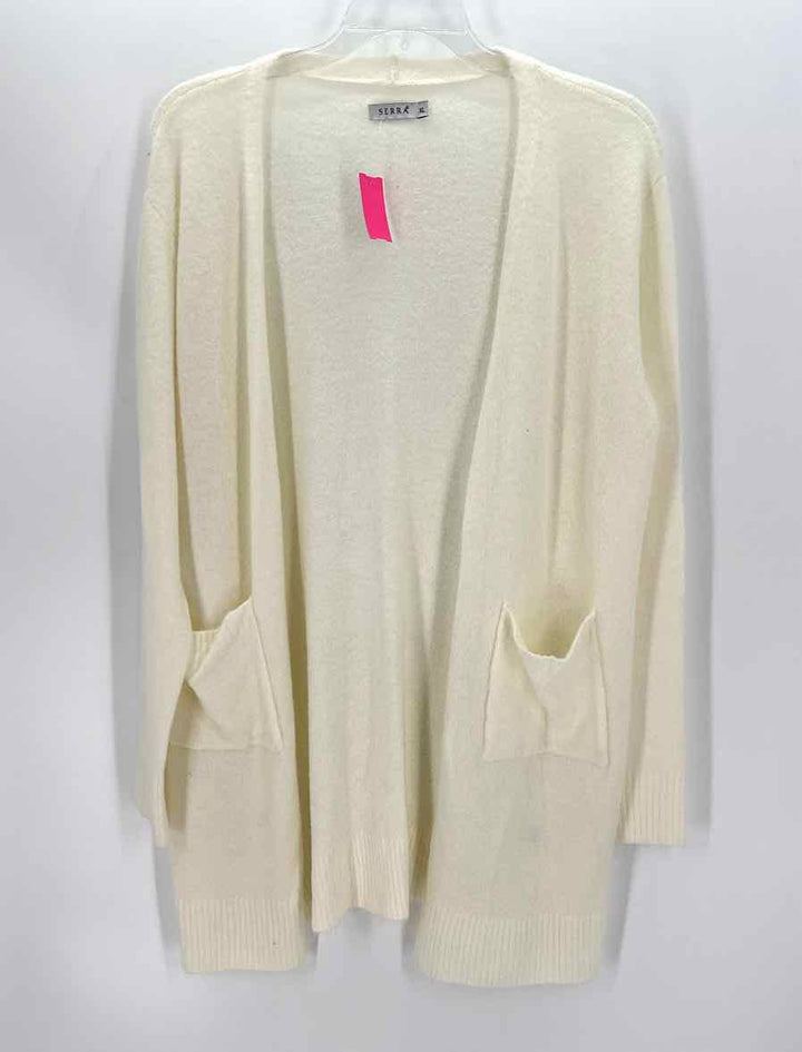 Size XL Ivory Knit Sweater