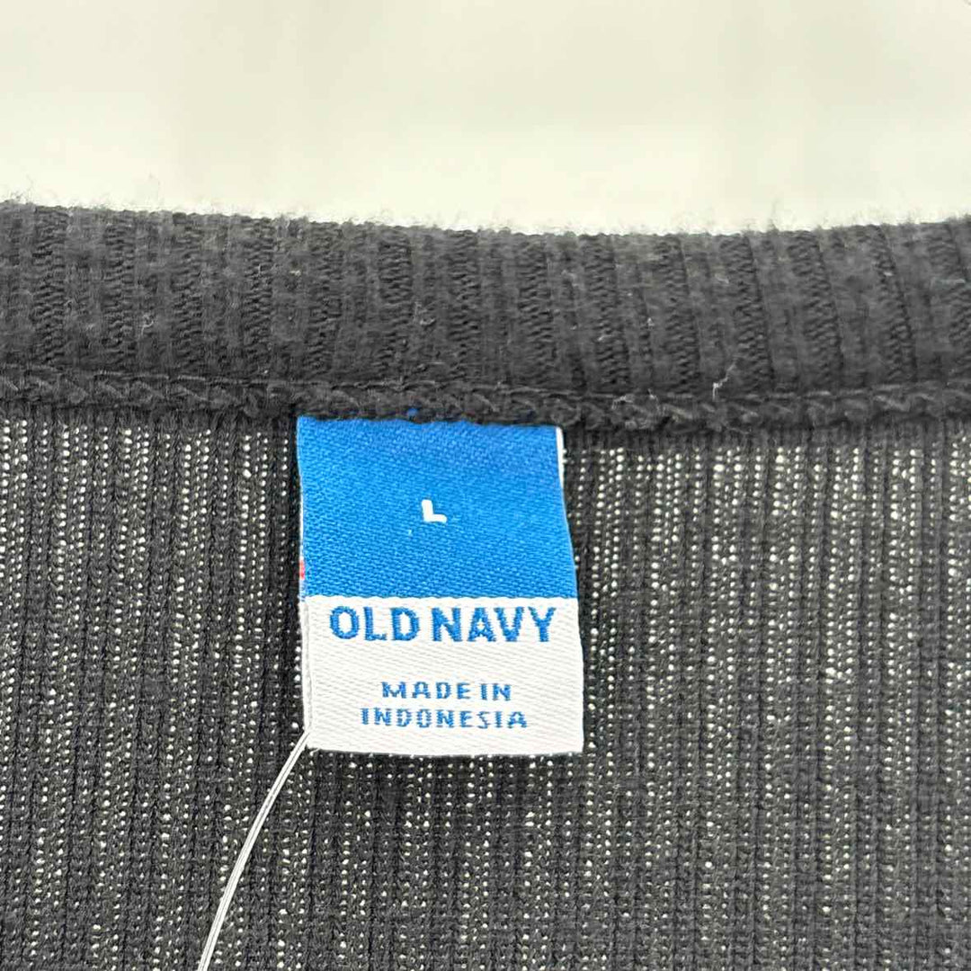 Size L Old Navy Black Knit Sweater