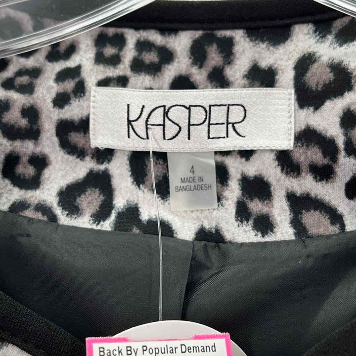 Size 4 KASPER Gray Jacket