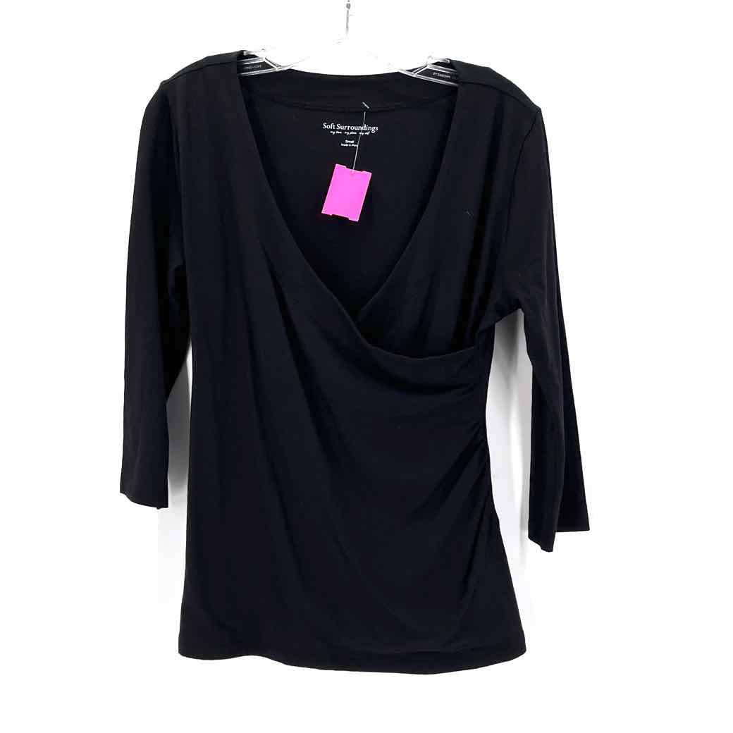 Size S SOFT SURROUNDINGS Black Shirt