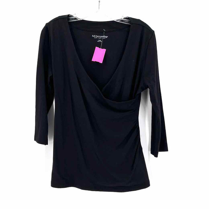Size S SOFT SURROUNDINGS Black Shirt
