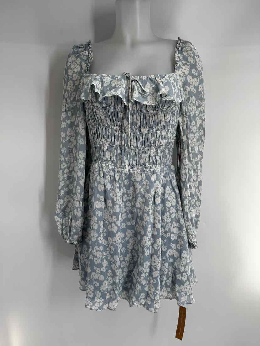 Size 10 REFORMATION Blue Dress