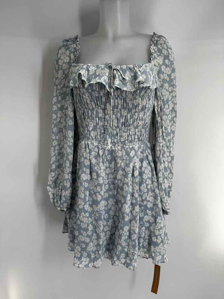 Size 10 REFORMATION Blue Dress