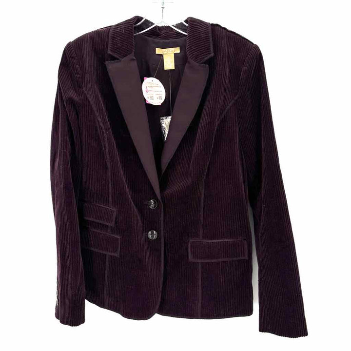 Size 14 JOAN VASS Purple Corduroy Jacket