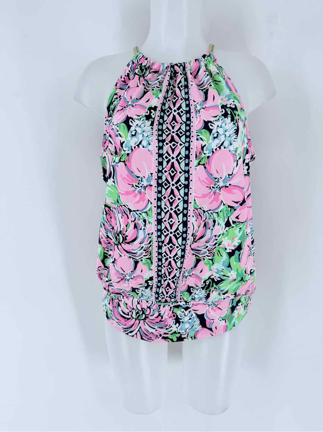 Size M Lilly Pulitzer PINK PRINT Shirt