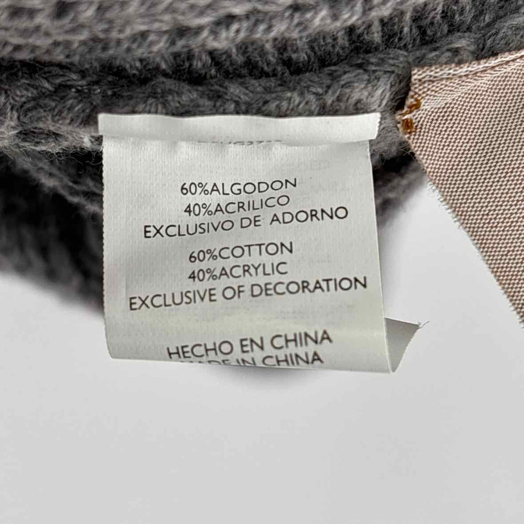 Size M Gray Cardigan