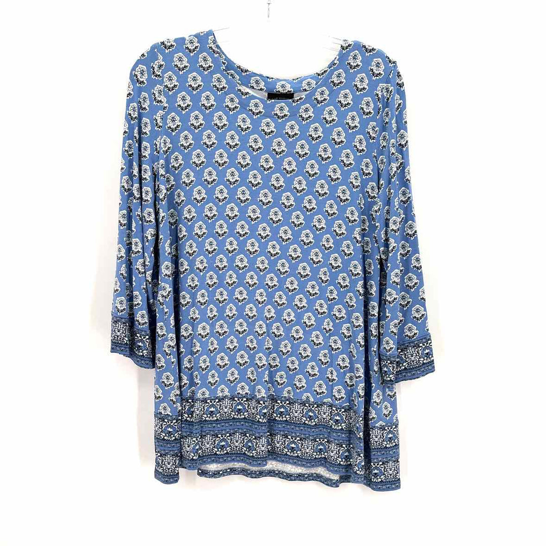 Size M J JILL Blue Shirt