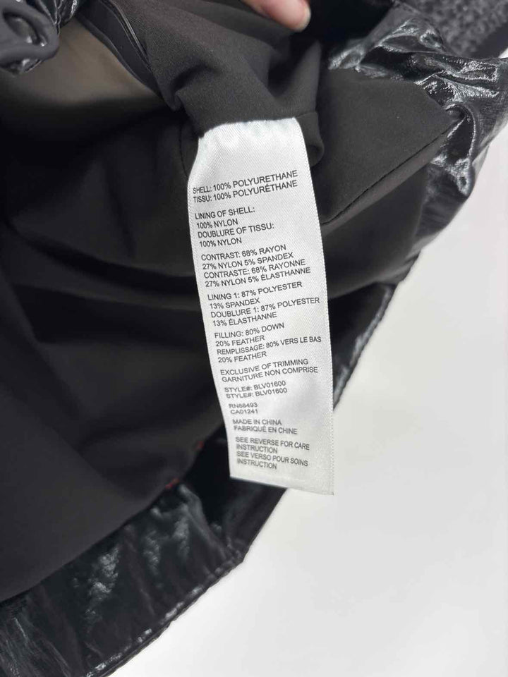 Size XS Blanc Noir Black Vest