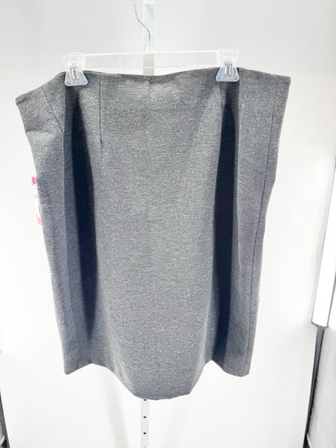 Size 2X Vince Camuto Gray Skirt