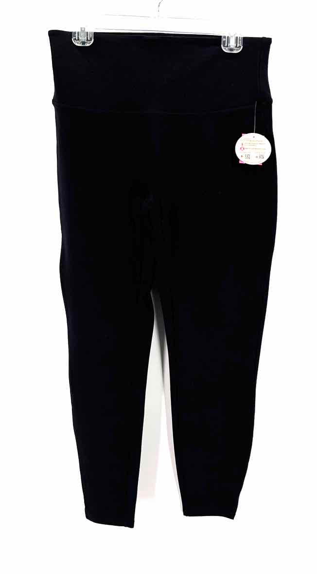 Size L SPANX Black Knit Leggings