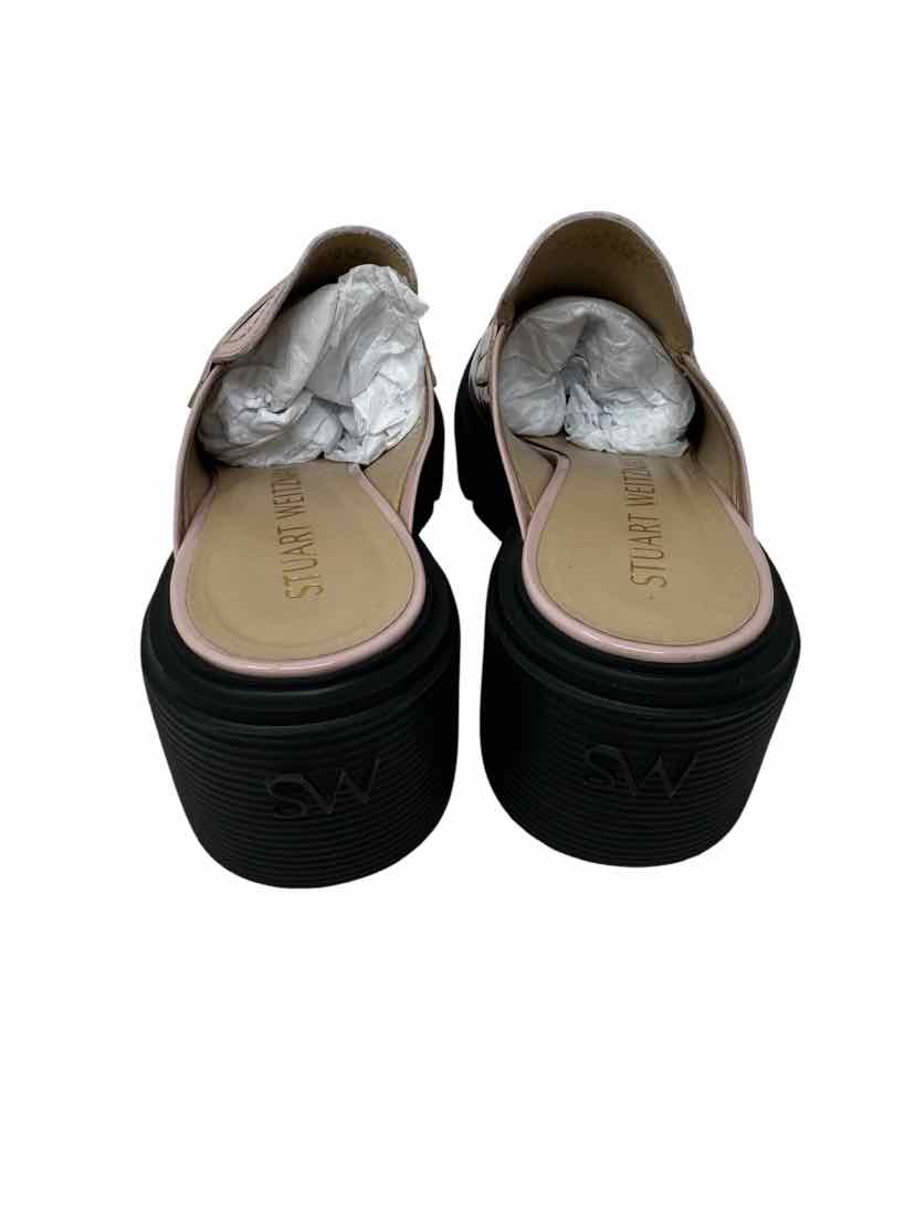 Shoe Size 9.5 Stuart Weitzman Pink PATENT Loafers